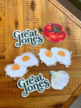 Great Jones Fridge Magnet Set – Food-Themed Magnets (6 Total)